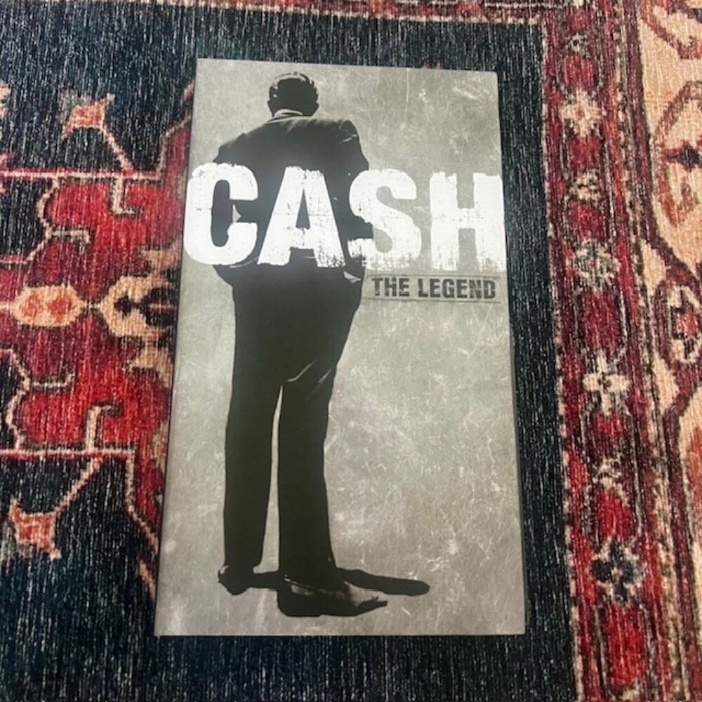 JOHNNY CASH THE LEGEND BOXED 4 CD W BOOKLET SET COLUMBIA 154 tracks